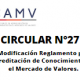 Circular N°27 CAMV